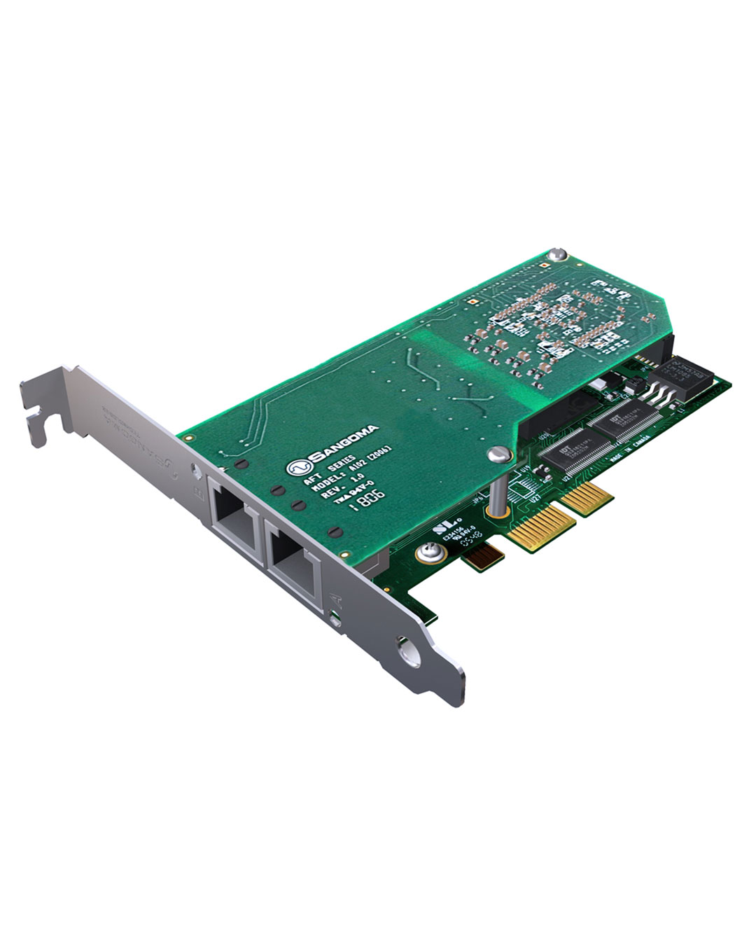 A102: DUAL VOICE AND DATA CARD